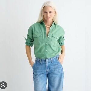 J. crew garment dyed button down